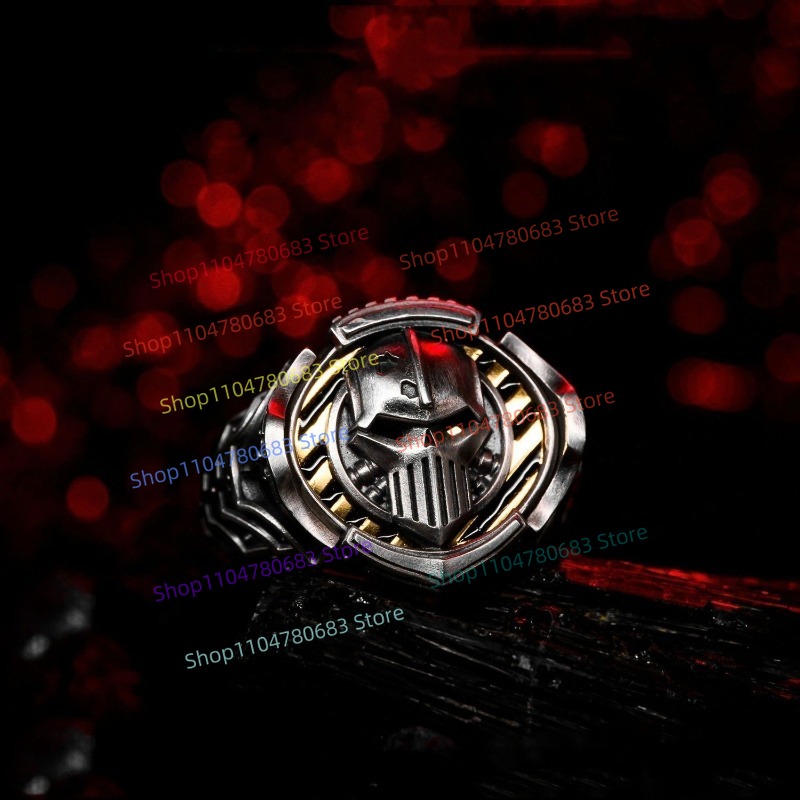 Vintage Collectible Accessories - แหวนตราประทับ Perturabo 40K, เครื่องประดับสไตล์วินเทจ, สินค้าสะสมจากเกม, ของขวัญวันหยุดสำหรับผู้ชาย