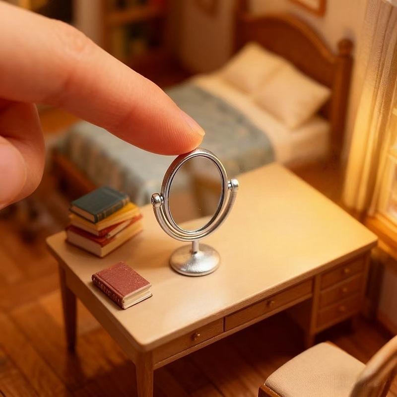โมเดลฉากโต๊ะเครื่องแป้งกระจกสไ - Vintage Toy Collector บทวิจารณ์และราคา