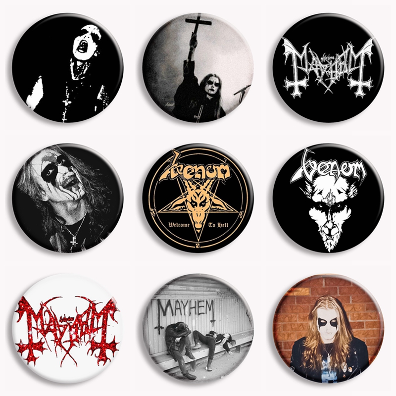 Rock Mayhem Band นุ่มปุ่ม Pin  - Vintage Collectible Accessories บทวิจารณ์และราคา