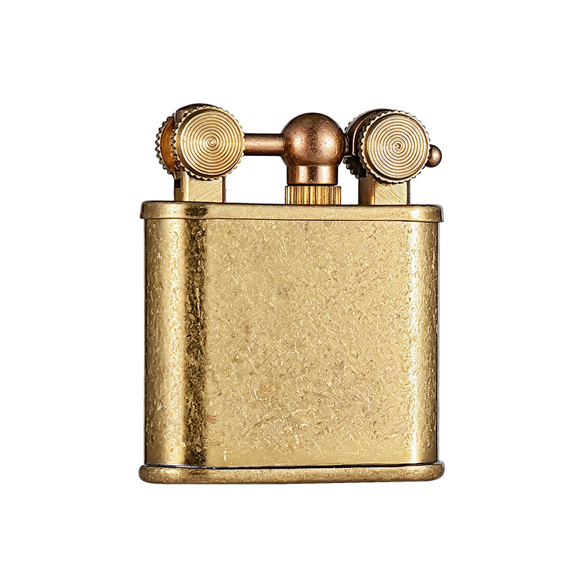 ไฟแช็กทองเหลืองแบบล้อคู่สไตล์เ - Vintage Collectible Lighters บทวิจารณ์และราคา