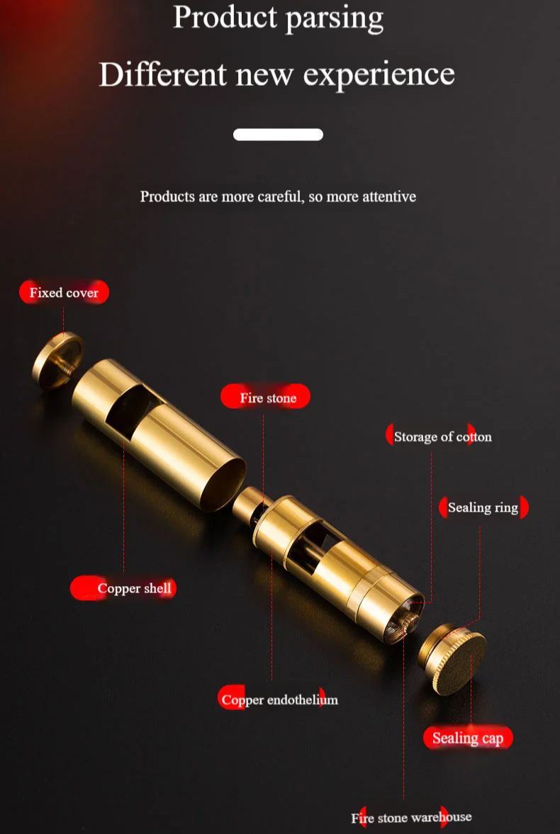 ไฟแช็คทรงกระบอกทองเหลืองวินเทจ - Vintage Collectible Lighters บทวิจารณ์และราคา