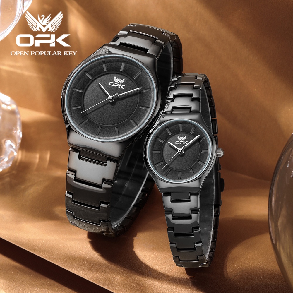 OPK 6078 ผู้ชายผู้หญิงต้นฉบับค - Vintage Collectible Watches บทวิจารณ์และราคา