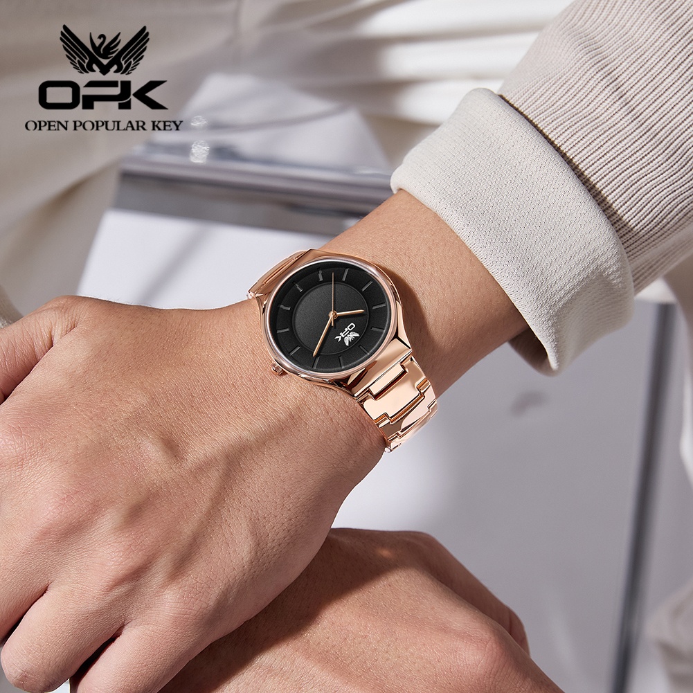 OPK 6078 ผู้ชายผู้หญิงต้นฉบับค - Vintage Collectible Watches บทวิจารณ์และราคา