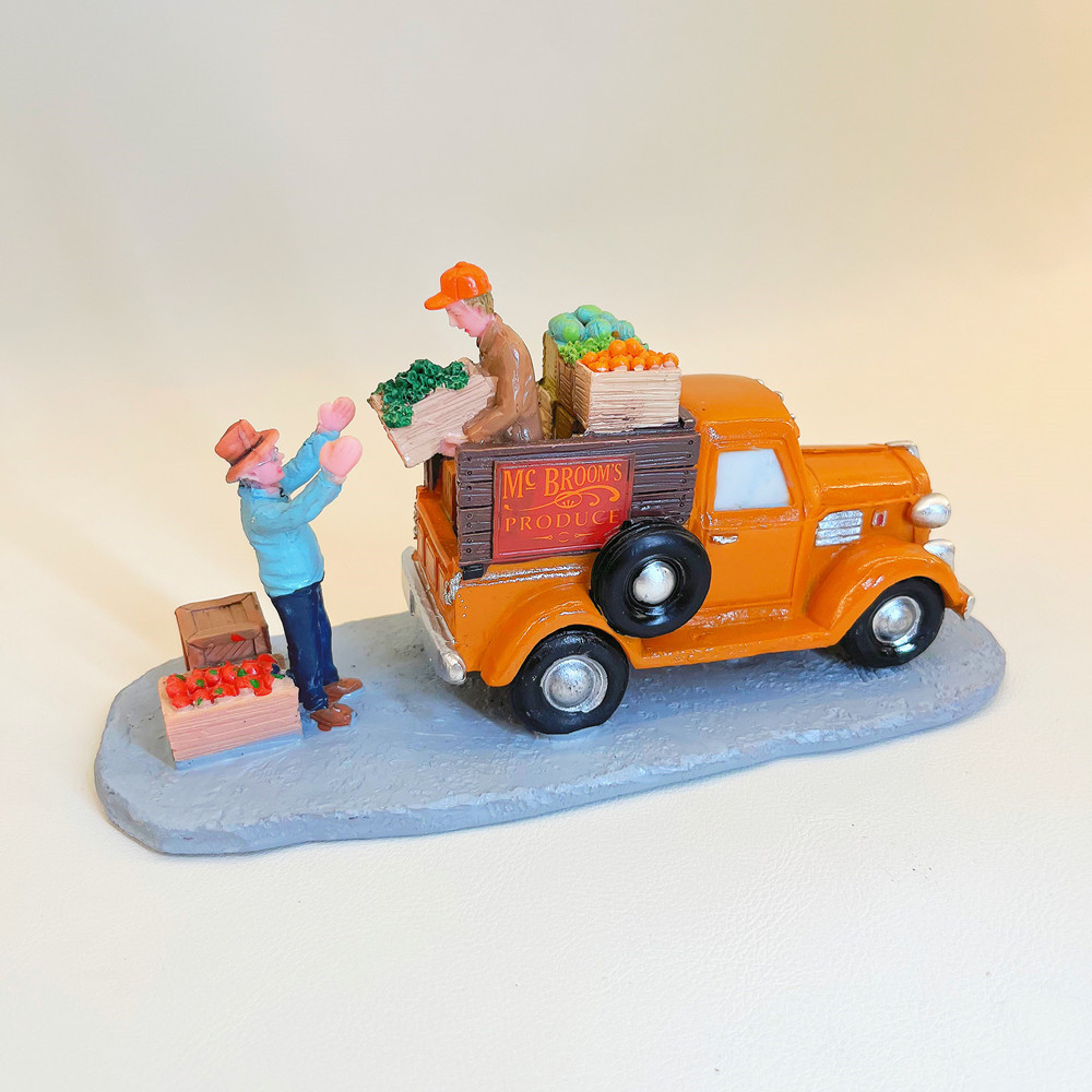 รถบรรทุกส่งสินค้าในธีมเก็บเกี่ - Vintage Collectible Trucks บทวิจารณ์และราคา