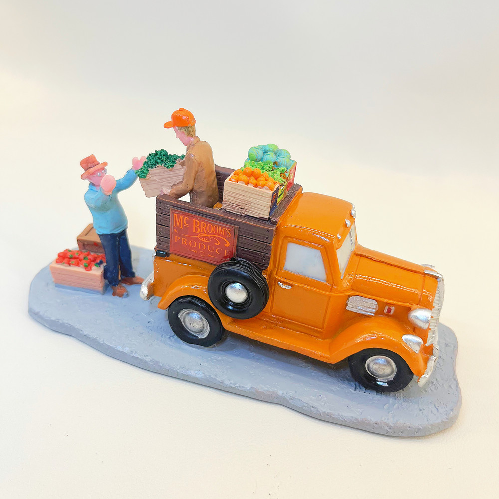 รถบรรทุกส่งสินค้าในธีมเก็บเกี่ - Vintage Collectible Trucks บทวิจารณ์และราคา